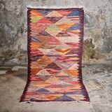 Kilim berbère multicolore, Maroc
