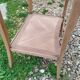 Antique Louis XVI style marquetry bedside table