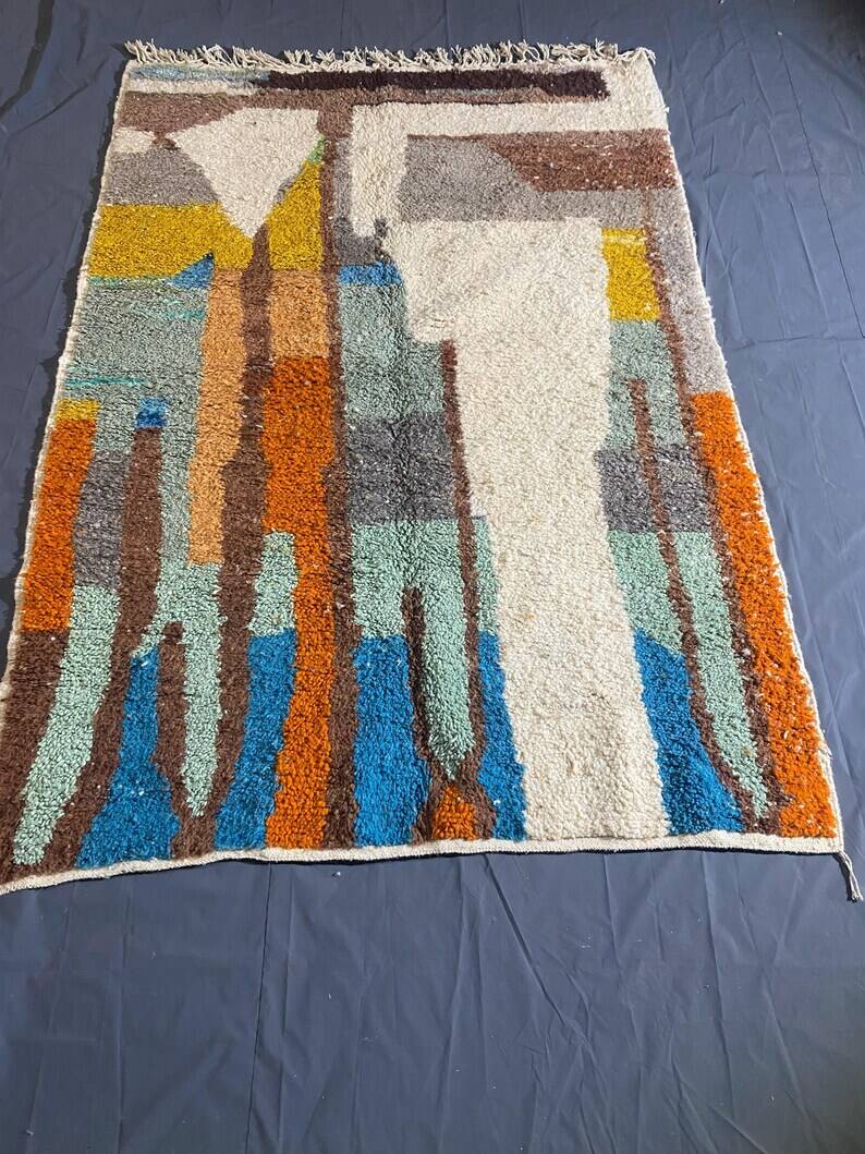 Beni Ourain rug in wool 150/250cm