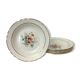 Set of 6 Hollow Earthenware Plates "SALINS" - "Manzat"