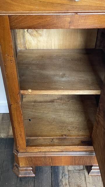 Antique Marble Bedside Table