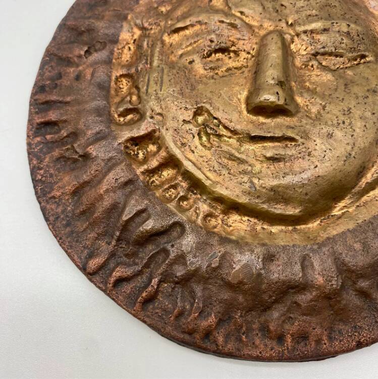 Bronze Sun 6 / wall sculpture, 1950s