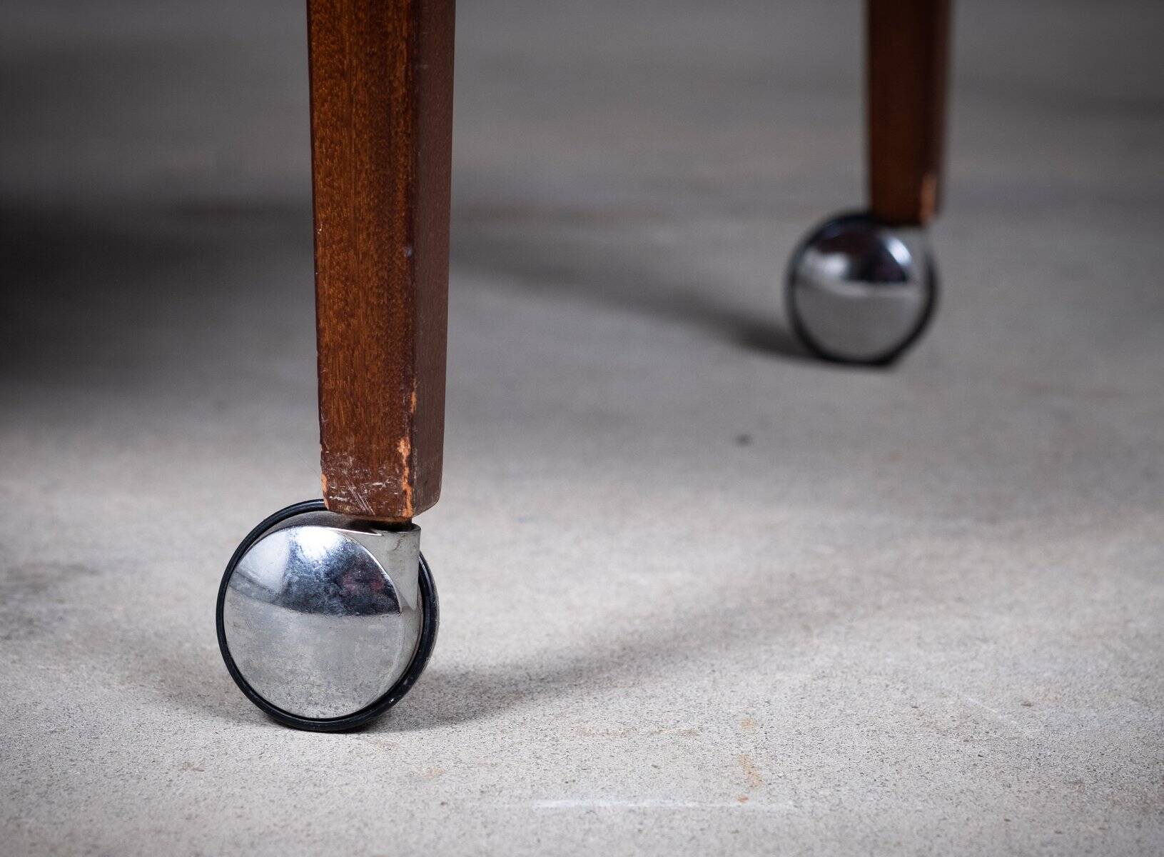 Serving Cart by Severin Hansen for Haslev Møbelfabrik, 1950s