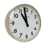 Vintage Brillé industrial clock, 1950