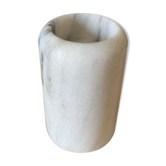 Alabaster candle holder