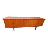 Vintage Scandinavian teak sideboard
