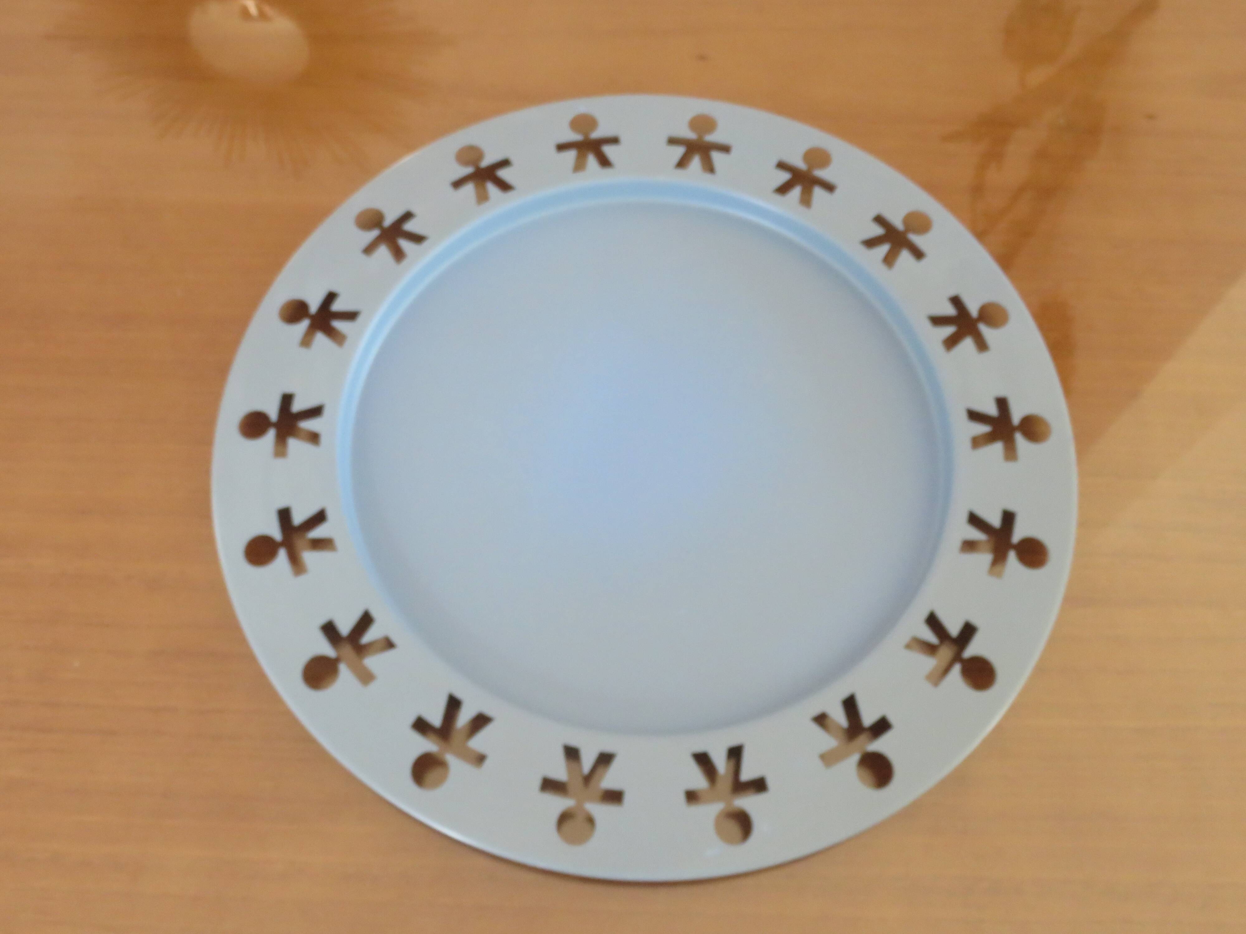 Round tray "girotondo" alessi italy