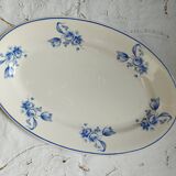 Plat à fleurs salins