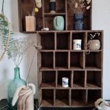 Wooden workshop locker