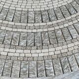Table basse Heinz Lilienthal mosaïque marbre
