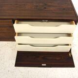 Commode scandinave en palissandre, Lundberg & Söner, Rottne, Suède, 1960