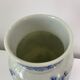 Porcelain vase White blue nineteenth Japan Meiji