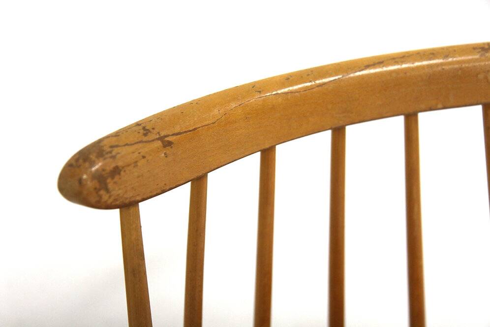 Set of 4 teak "Fanett" chairs by Ilmari Tapiovaara, Sweden, 1960