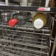 Vintage rolling cart dessert trolley