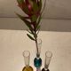 Set of 3 small antique vases