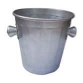 Seau à champagne en aluminium