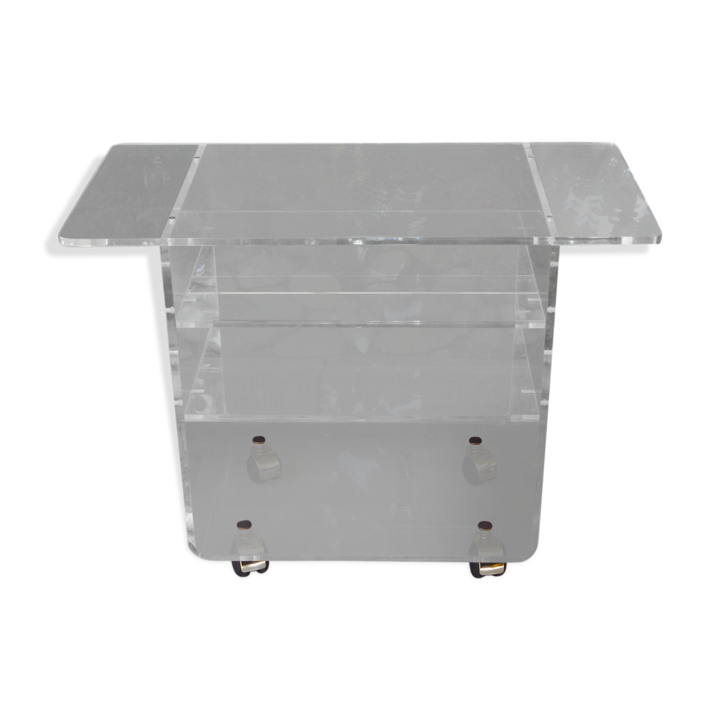 70's Plexiglas wheelchair