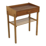 Scandinavian teak bedside table, Sweden, 1960