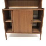Commode-bibliothèque en teck, suède, 1960