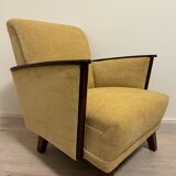 German Art Deco Lounge Chair, 1960s