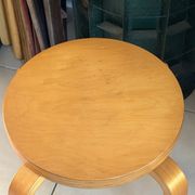 Tabouret vintage Alvar Aalto modèle E60 pour Artek