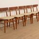 5 x dining chair | Farstrup | Model 210 | Restored | Cream/yellow