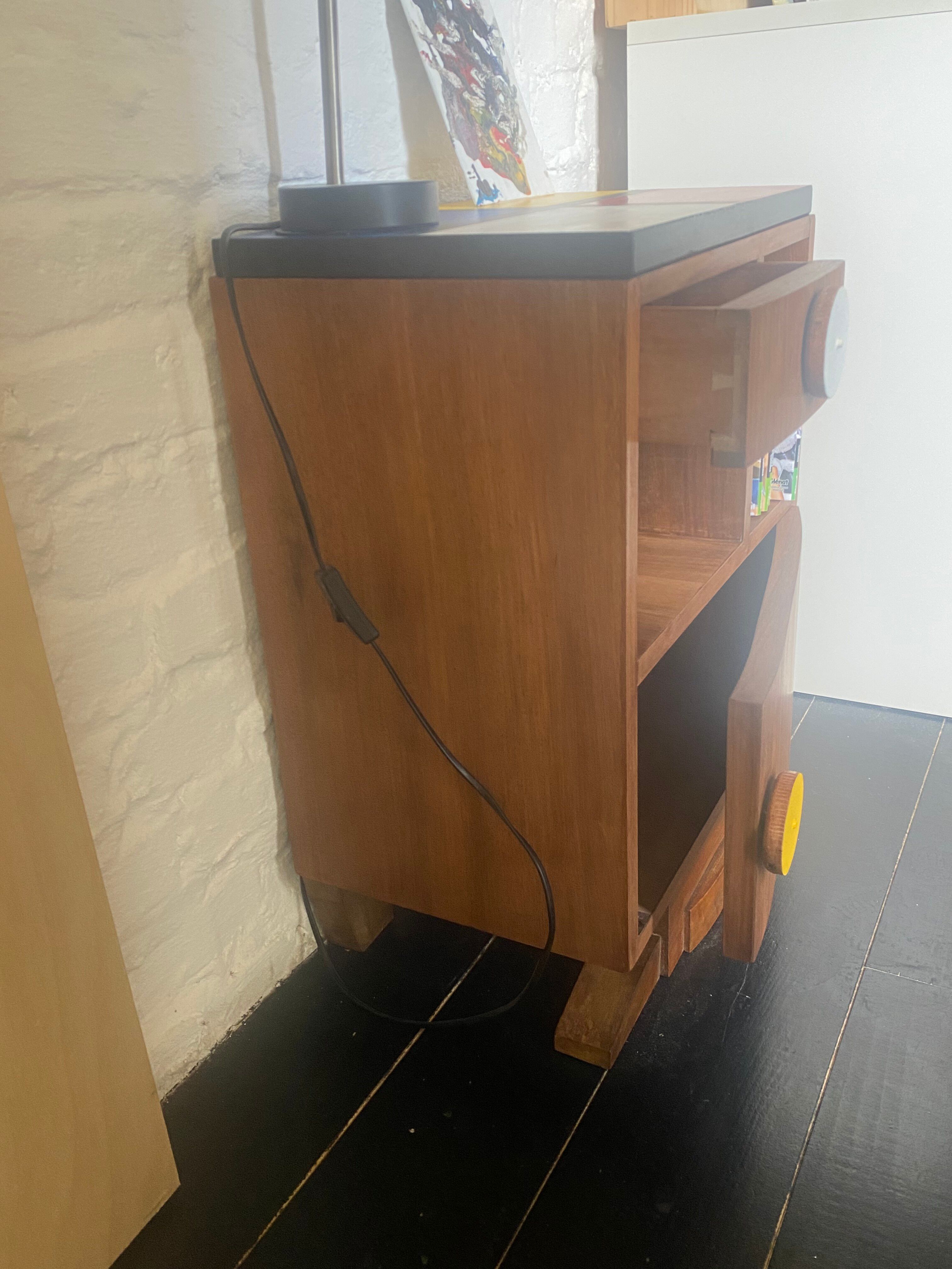 Art Deco bedside table