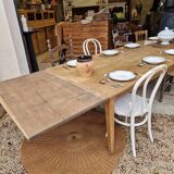 Oak farmhouse table