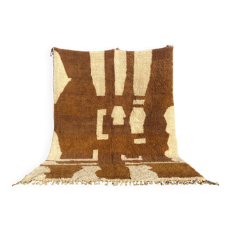 Large Beni Ouarain rug 320x220 cm – Handmade wool –
