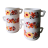 Set of 6 arcopal coffee cups model scania