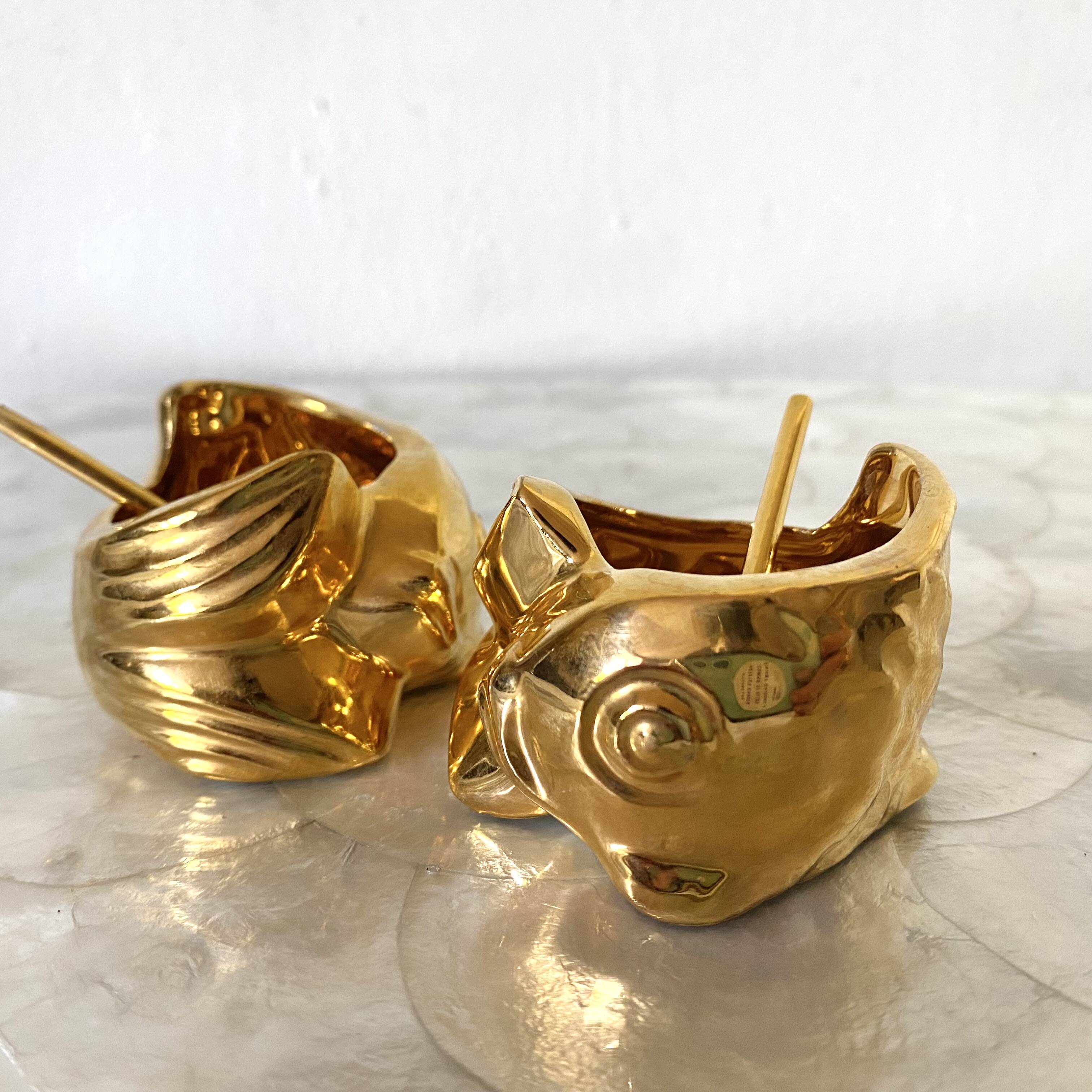 Limoges Fish Porcelain Salt and Pepper Shaker