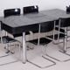 Czech Bauhaus Extendable Dining Table in Oak Veneer, 1930s