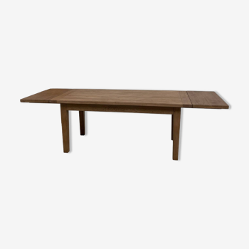 Oak farm table 260 cm with extensions