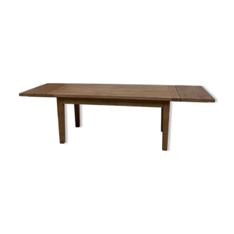 Oak farm table 260 cm with extensions