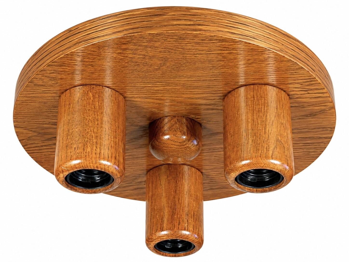 1960s 1970s Ceiling Lamp Brutalist Japandi Style Made in Germany