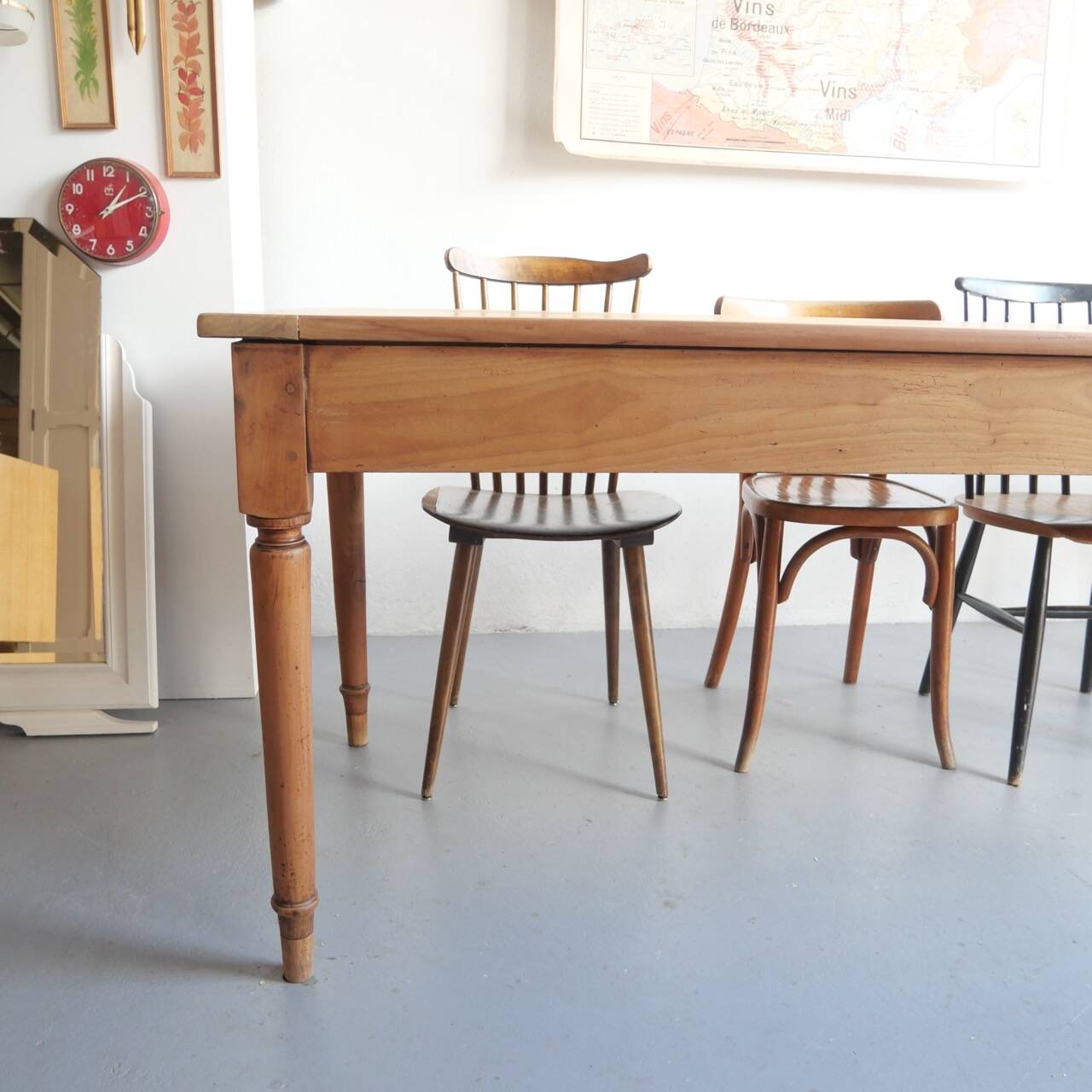 Renovated old farmhouse table