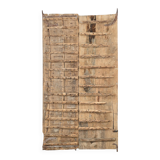 Nandra - Ancienne porte indienne en bois massif n°2