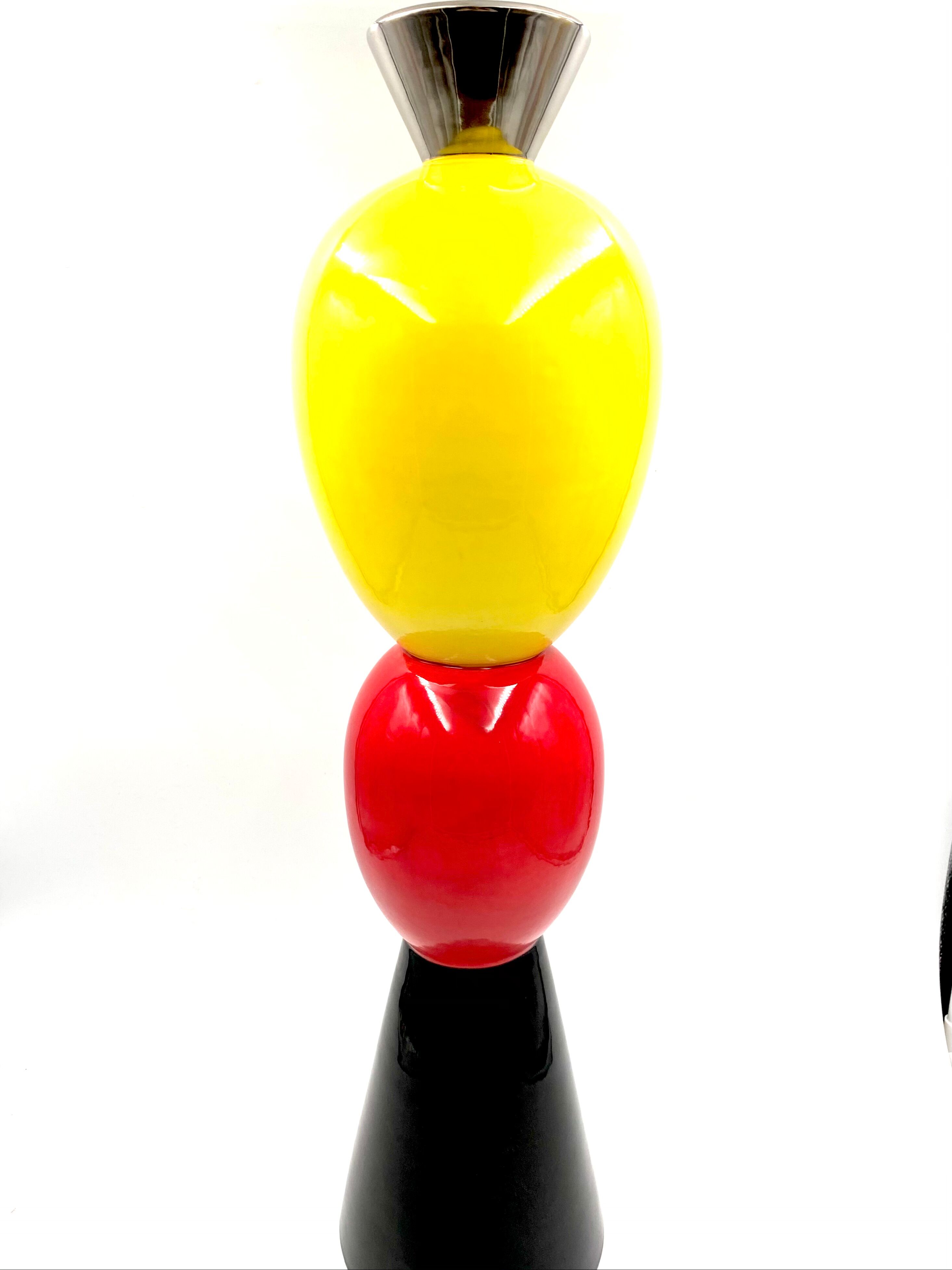 Alessandro Mendini, totem "Stoa", Lim. Ed. 10/50, Superego, Milan