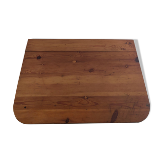 Folding wall table in solid pine .80