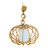 Vintage rattan pendant lamp