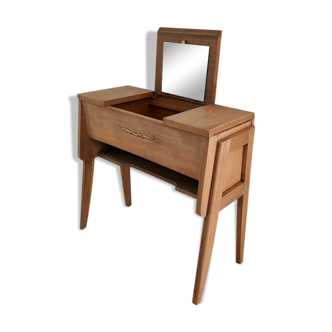 Oak hairdresser console