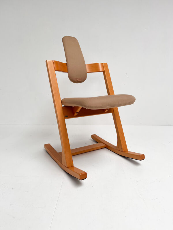 Chaise Pendulum Balance Stokke par Peter Opsvik, années 1980