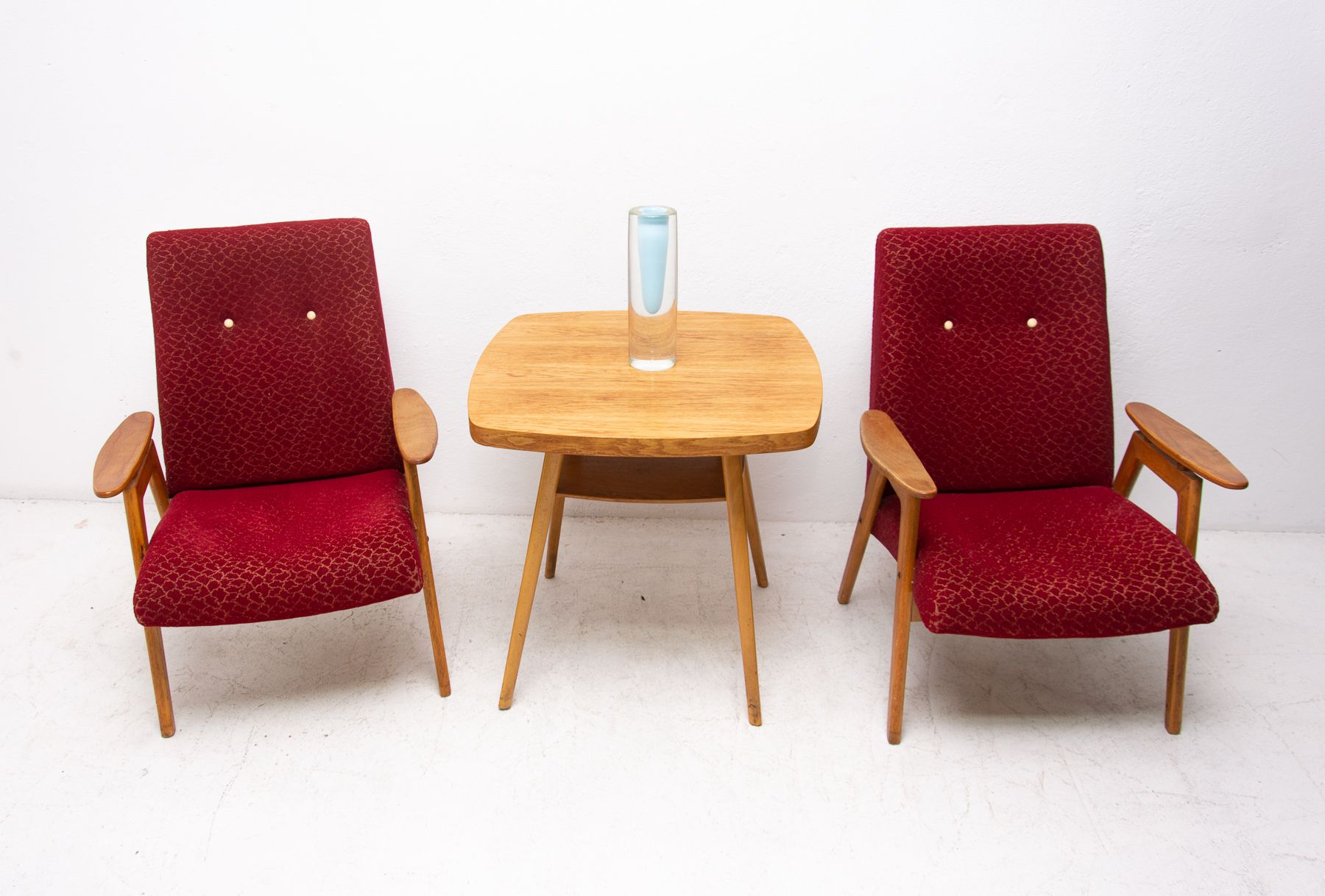 Pair of armchairs by Jaroslav Šmídek for UP závody, 1960´s