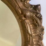 Brass mirror