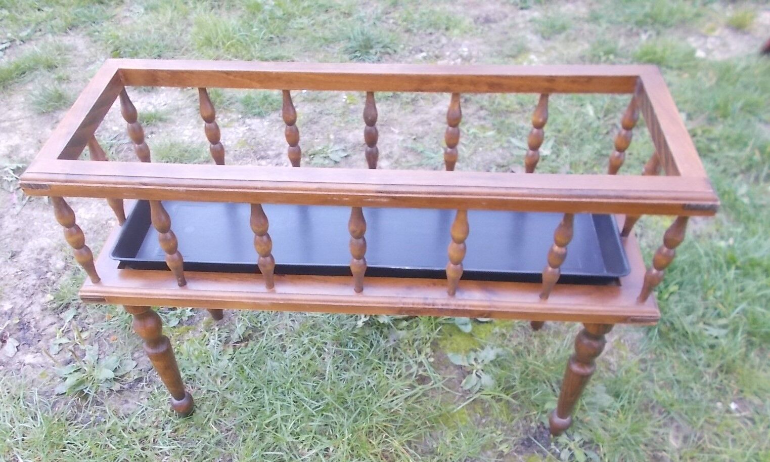 Indoor wooden planter