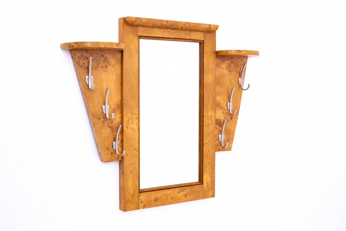 Wardrobe - coat rack Art Deco, Poland, 1940s. After renovation