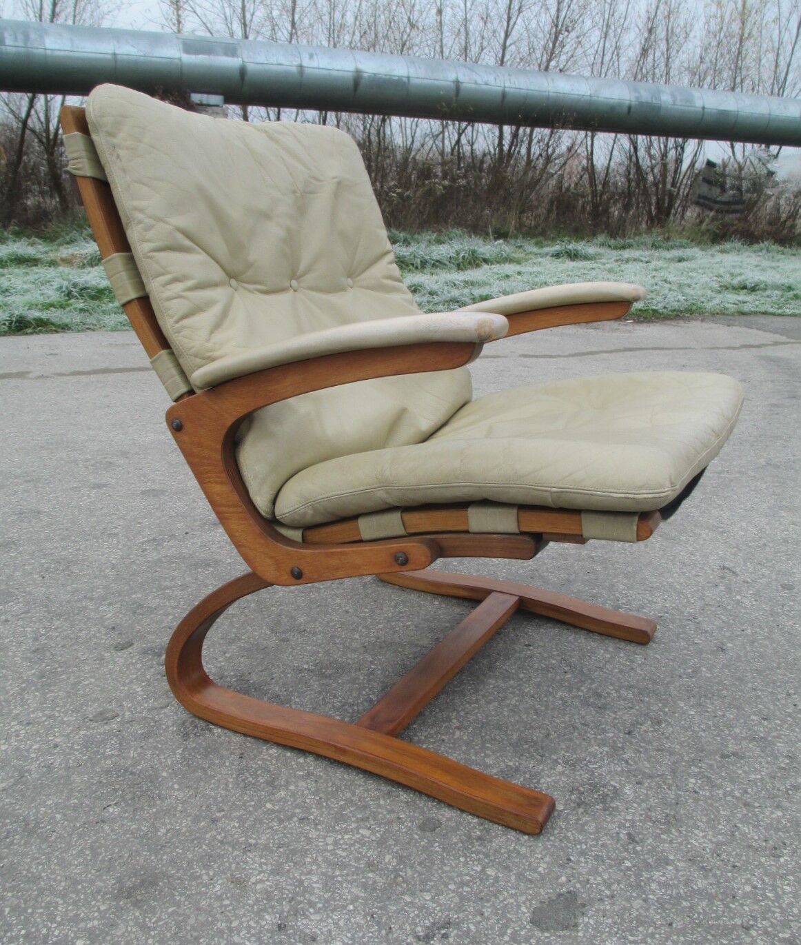 Set of Three Armchairs, Rybo Rykken & Co., Norway, 1970s