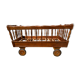 Vintage walnut children's bed