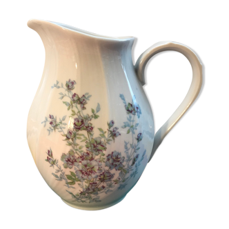 Pichet avec anse porcelaine Limoges Bernardaud