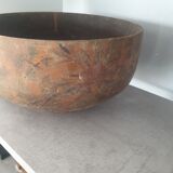 Coupe en bois asie XXème